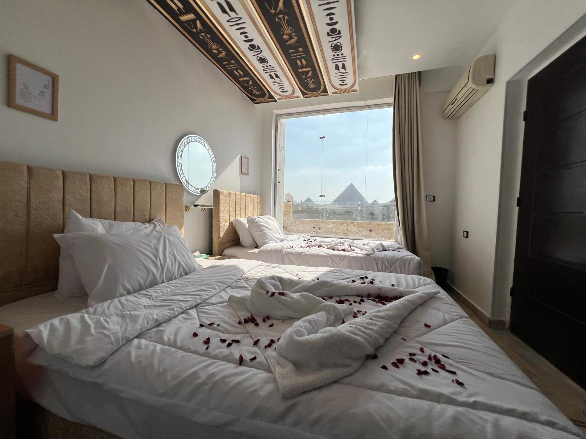 Hotel New Hope Pyramids View Kairo Exterior foto